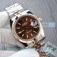 Best Buy Copy Rolex Datejust Brown Dial 2-Tone Rose Gold Men's Watch (12)_th.jpg